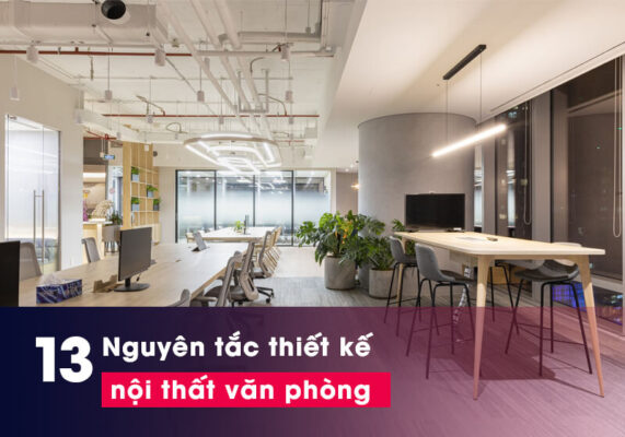 nguyên tắc thiết kế nội thất văn phòng