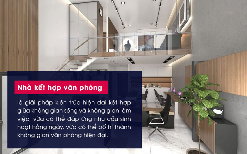 nhà kết hợp văn phòng