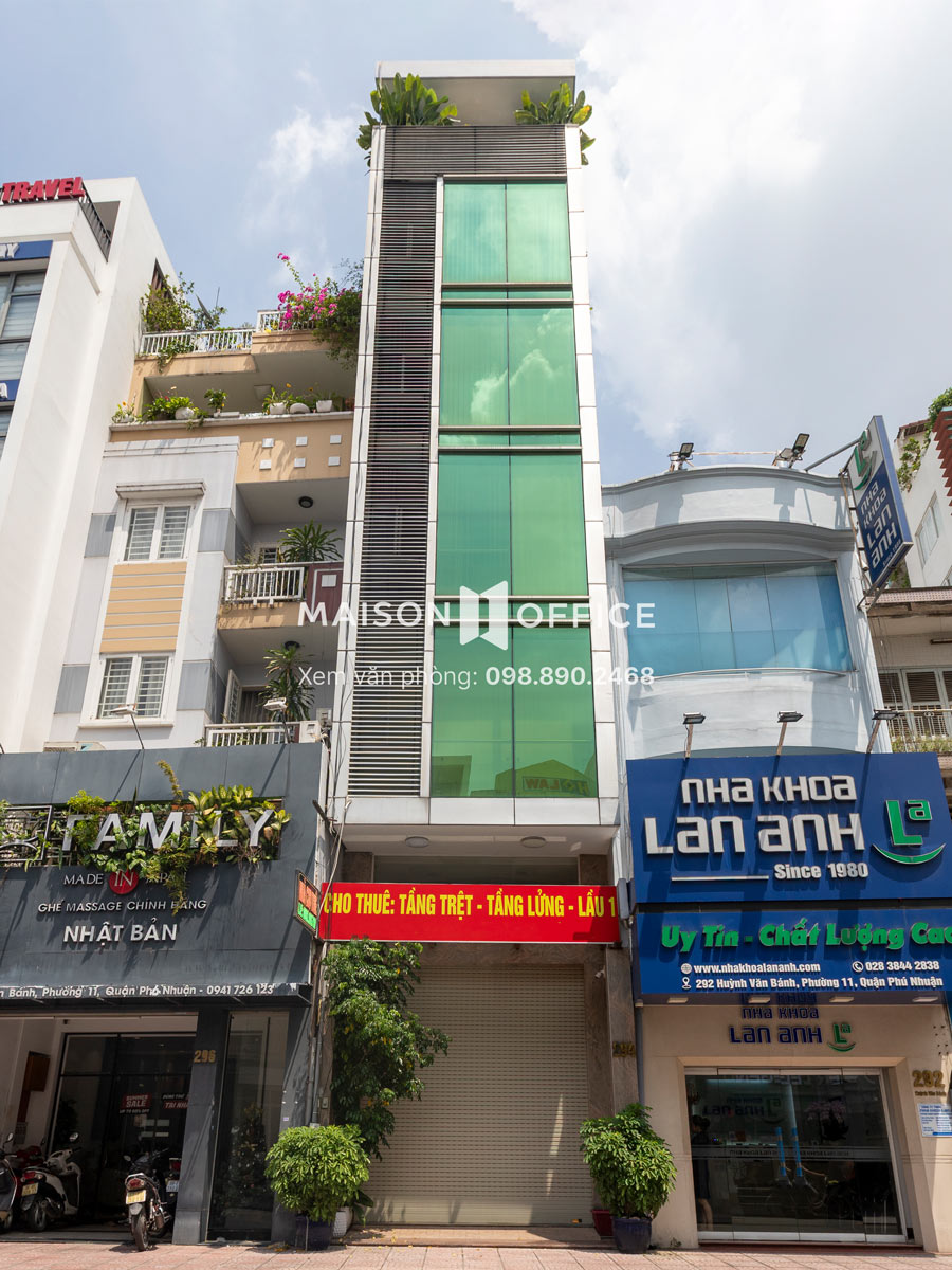 Văn phòng cho thuê 294 Huỳnh Văn Bánh