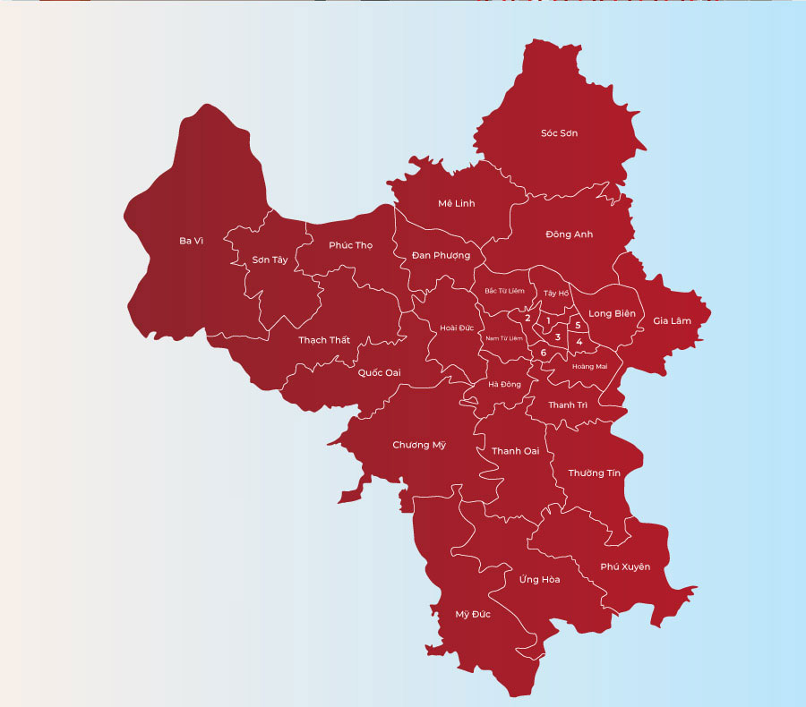 Sáp nhập các phường Hà Nội