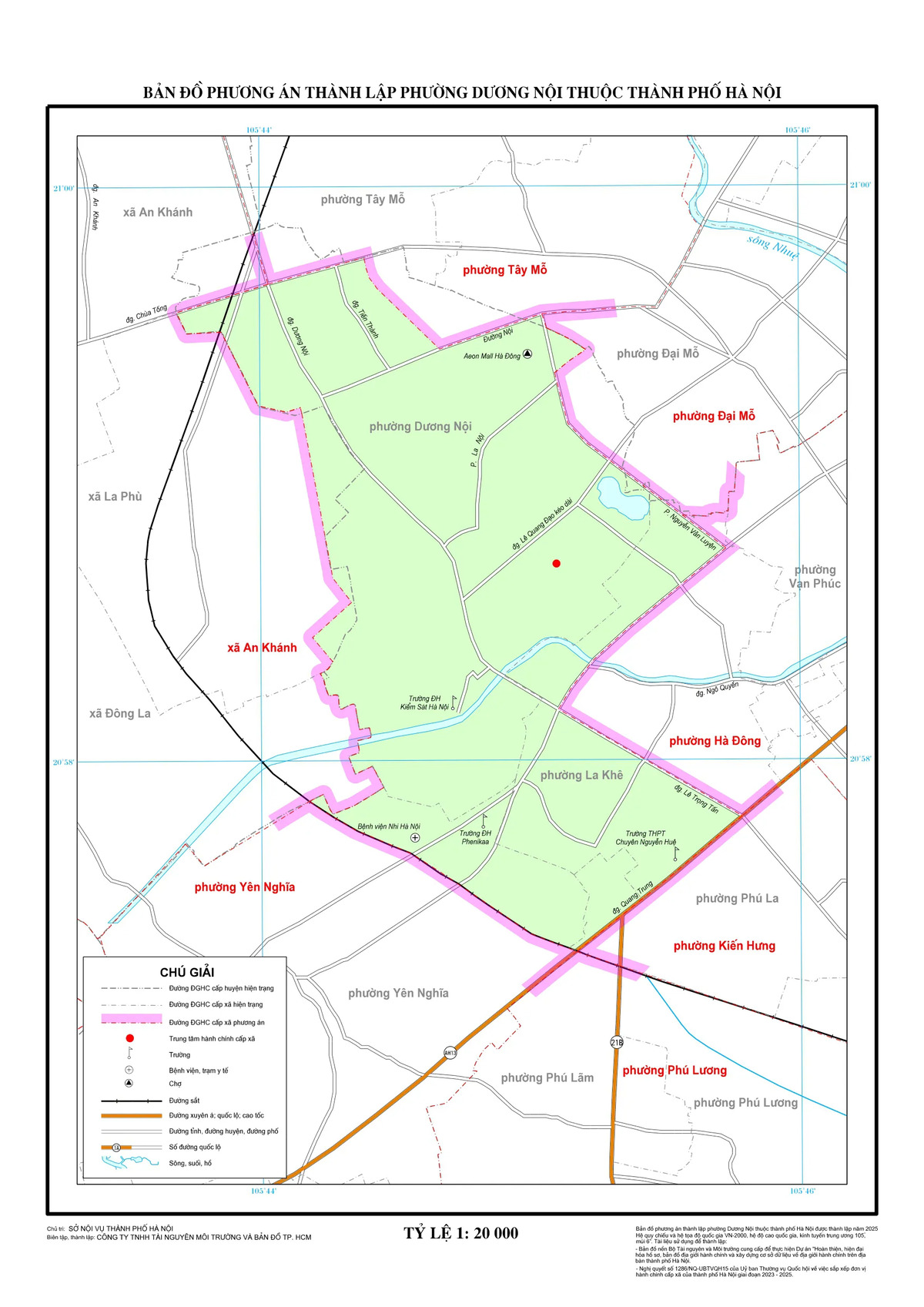 Sáp nhập phường Hà Nội: Tên phường mới & bản đồ chi tiết