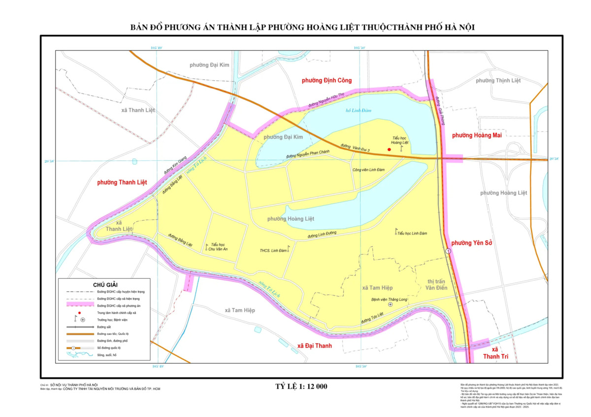 Sáp nhập phường Hà Nội: Tên phường mới & bản đồ chi tiết