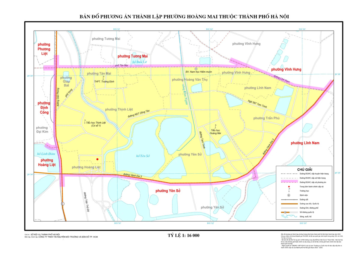 Sáp nhập phường Hà Nội: Tên phường mới & bản đồ chi tiết