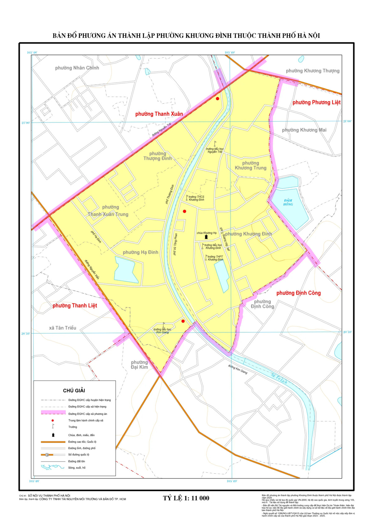 Sáp nhập phường Hà Nội: Tên phường mới & bản đồ chi tiết