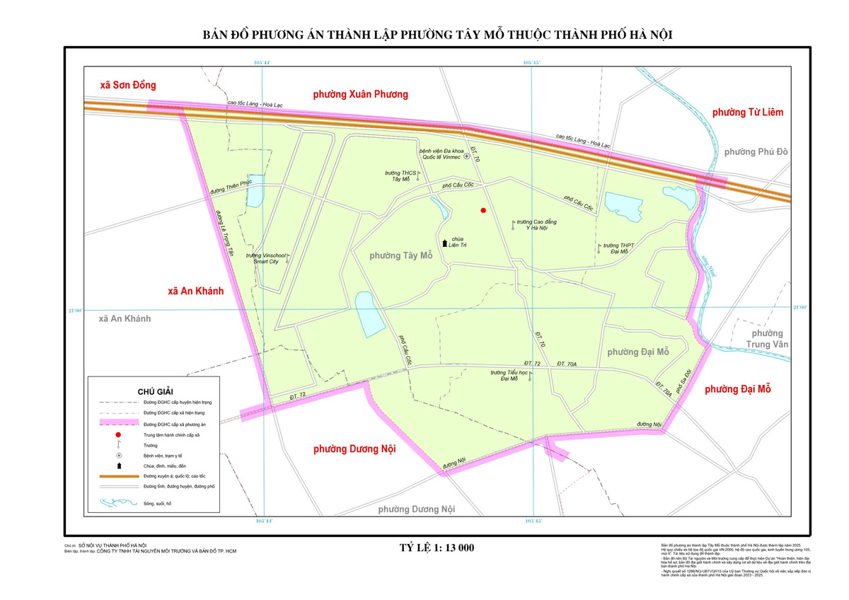 Sáp nhập phường Hà Nội: Tên phường mới & bản đồ chi tiết