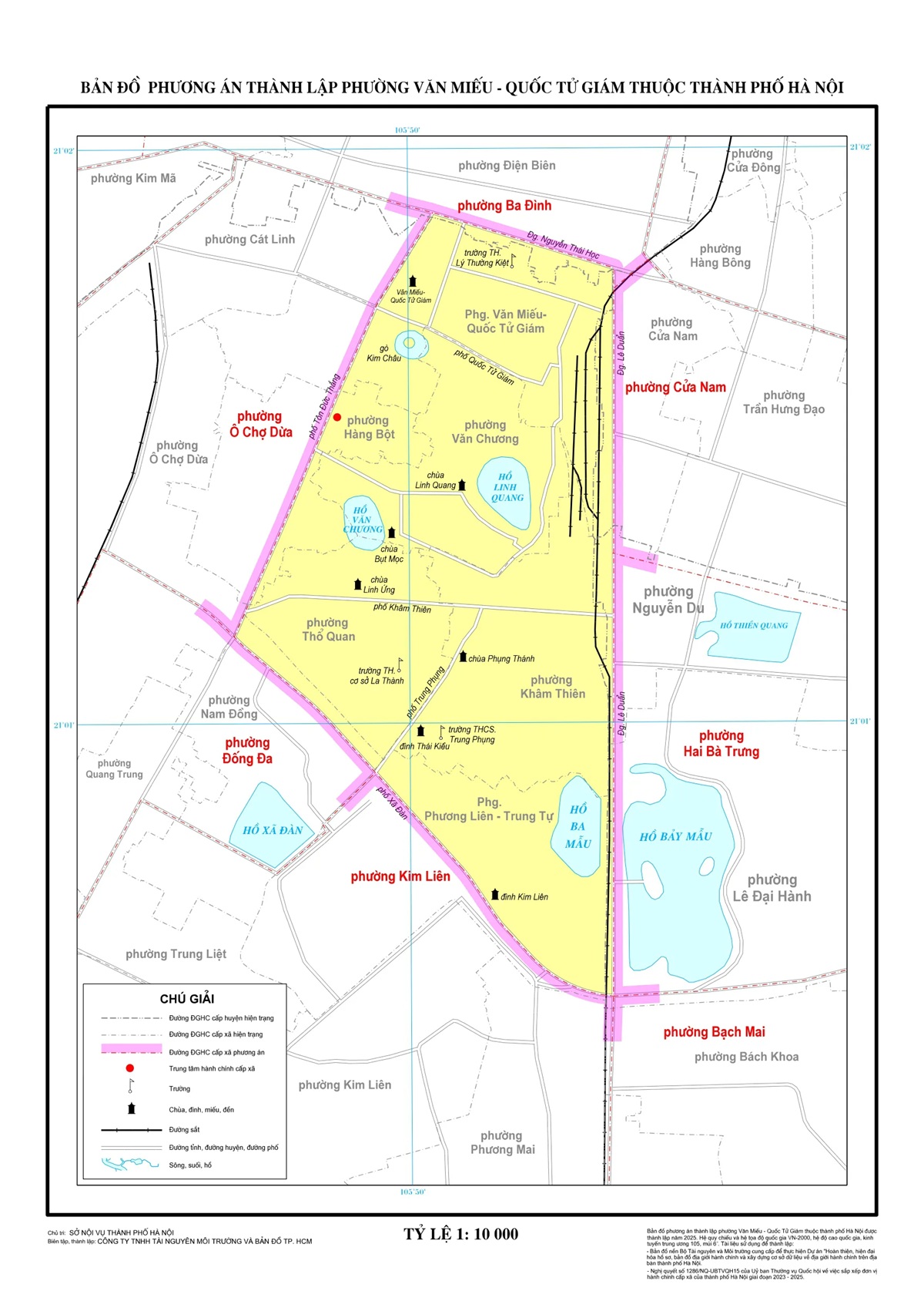 Sáp nhập phường Hà Nội: Tên phường mới & bản đồ chi tiết