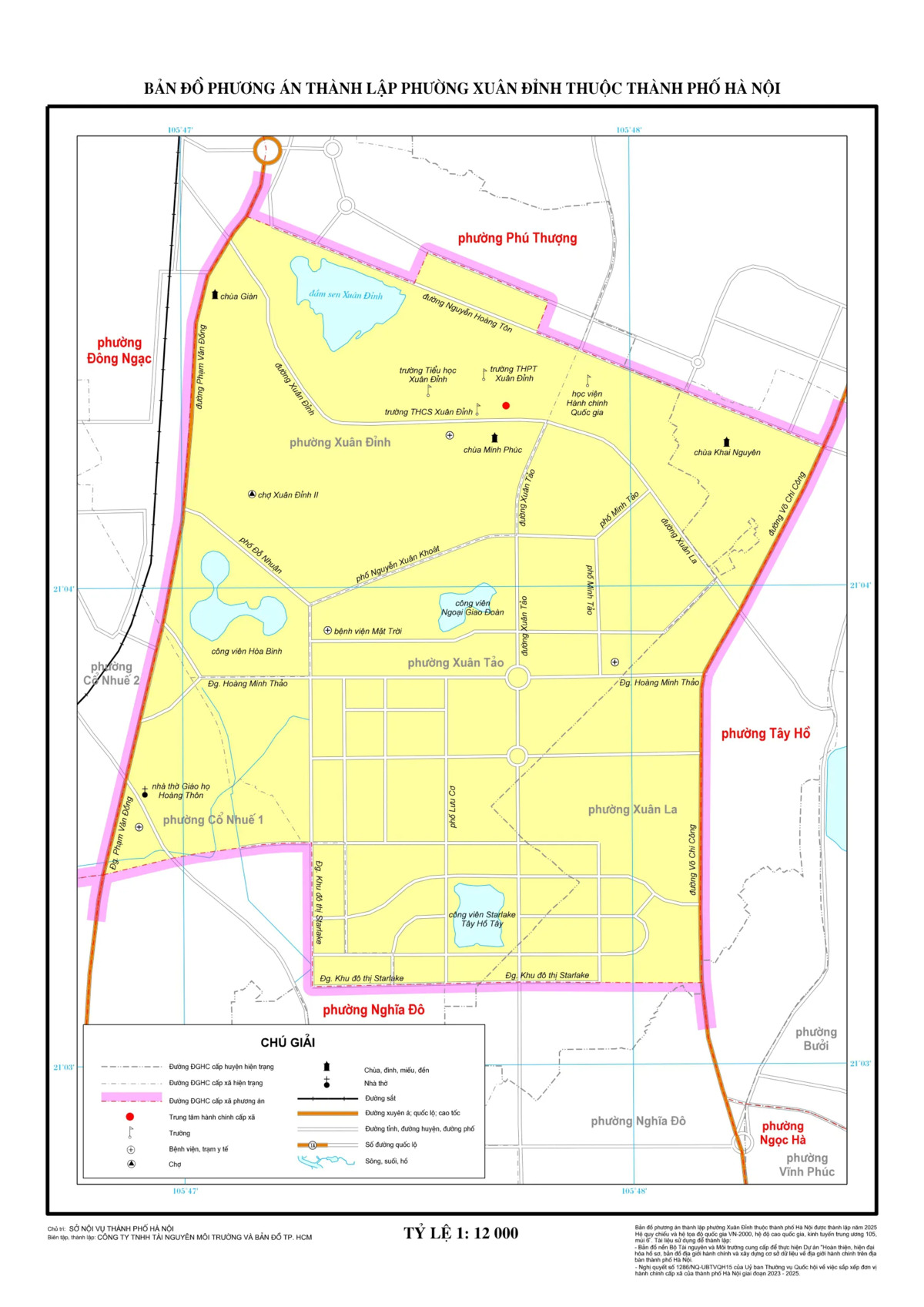 Sáp nhập phường Hà Nội: Tên phường mới & bản đồ chi tiết