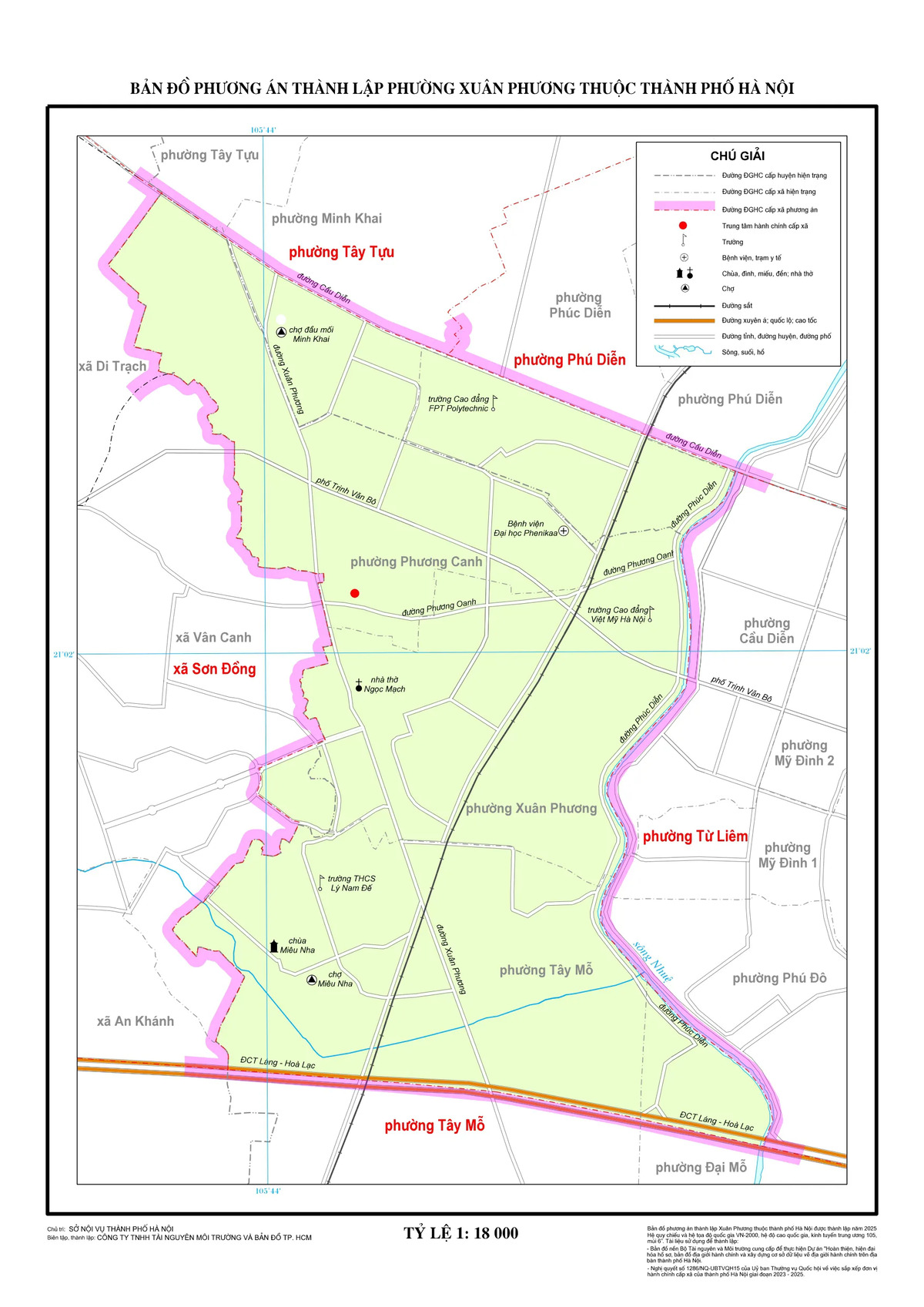 Sáp nhập phường Hà Nội: Tên phường mới & bản đồ chi tiết