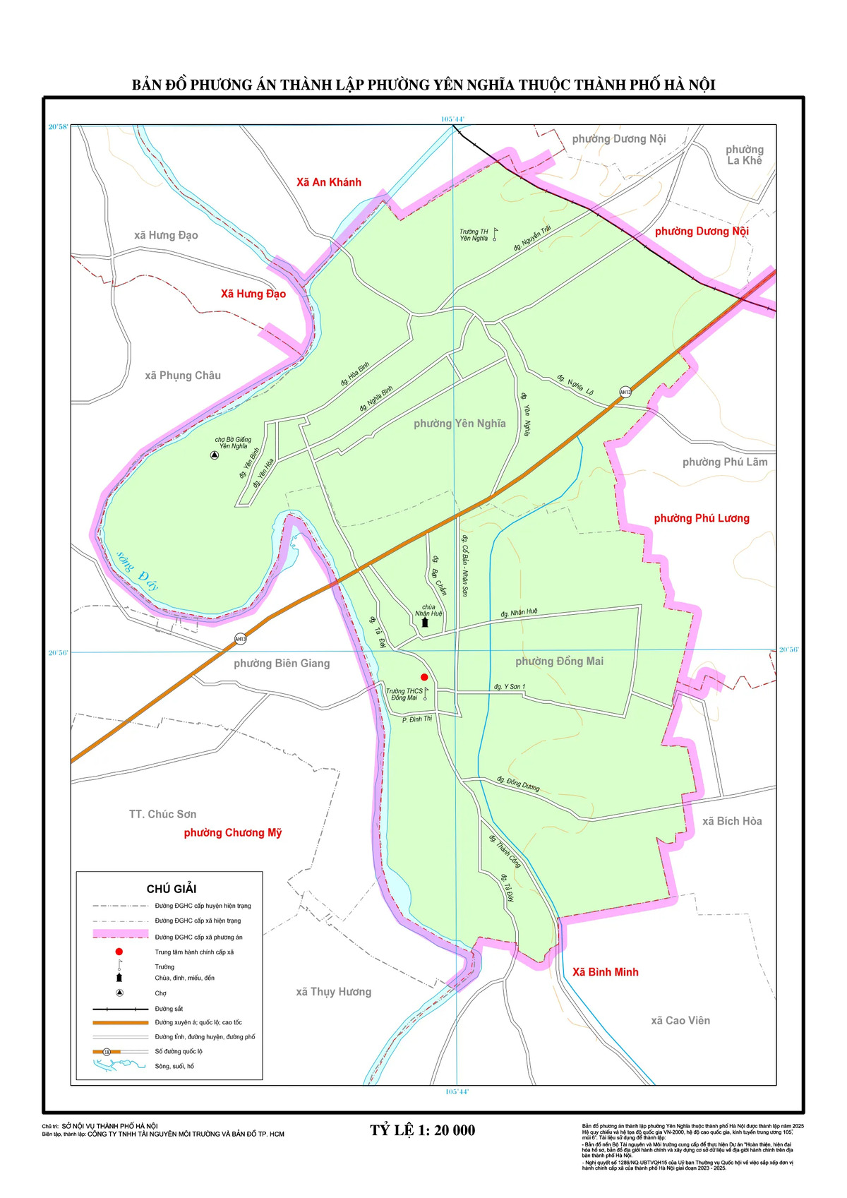 Sáp nhập phường Hà Nội: Tên phường mới & bản đồ chi tiết