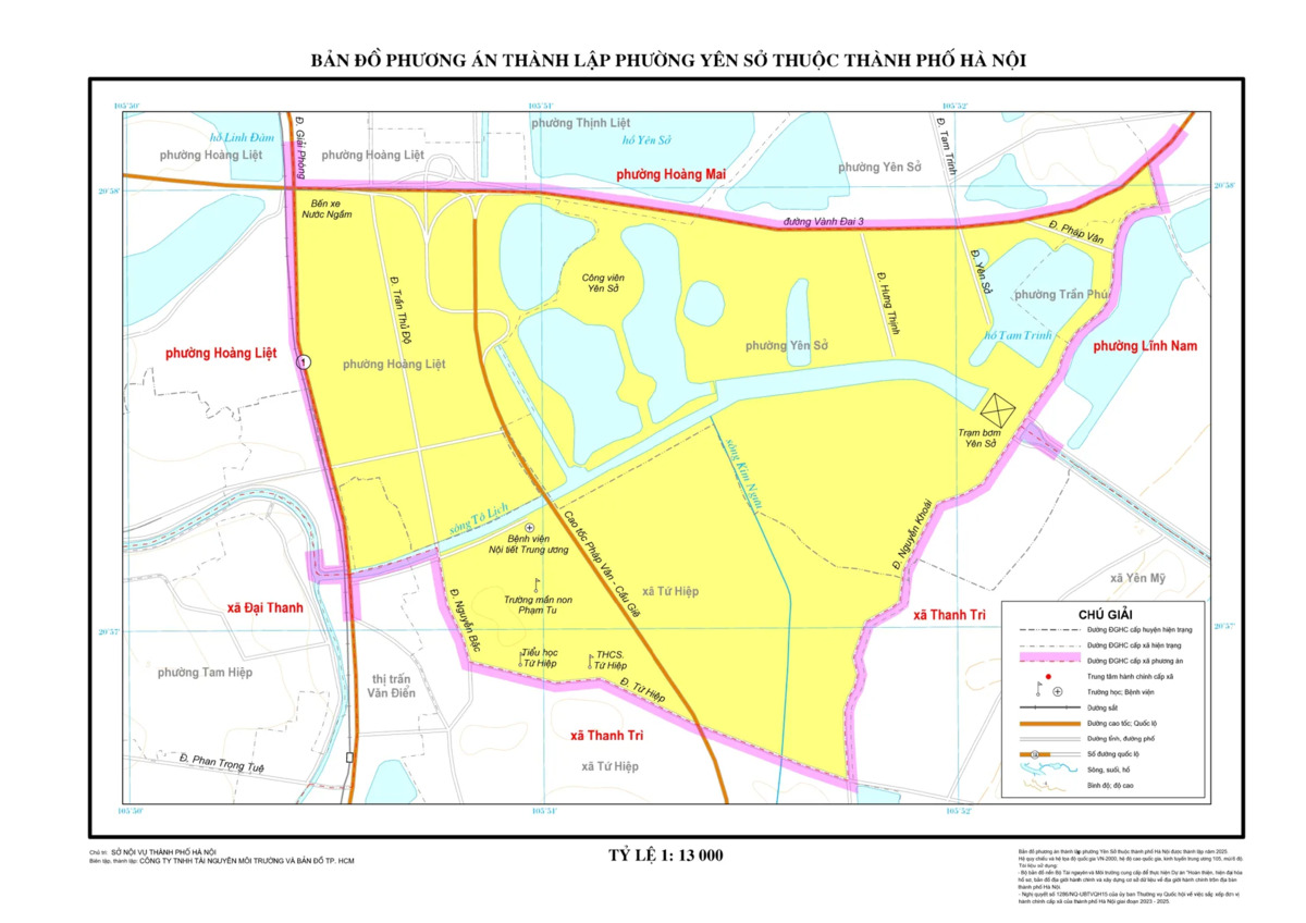 Sáp nhập phường Hà Nội: Tên phường mới & bản đồ chi tiết