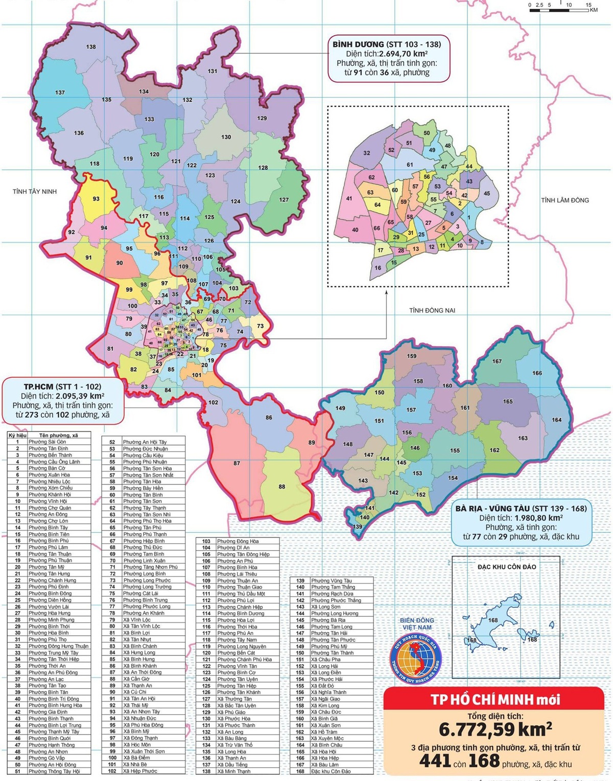 Bản đồ TPHCM mới nhất