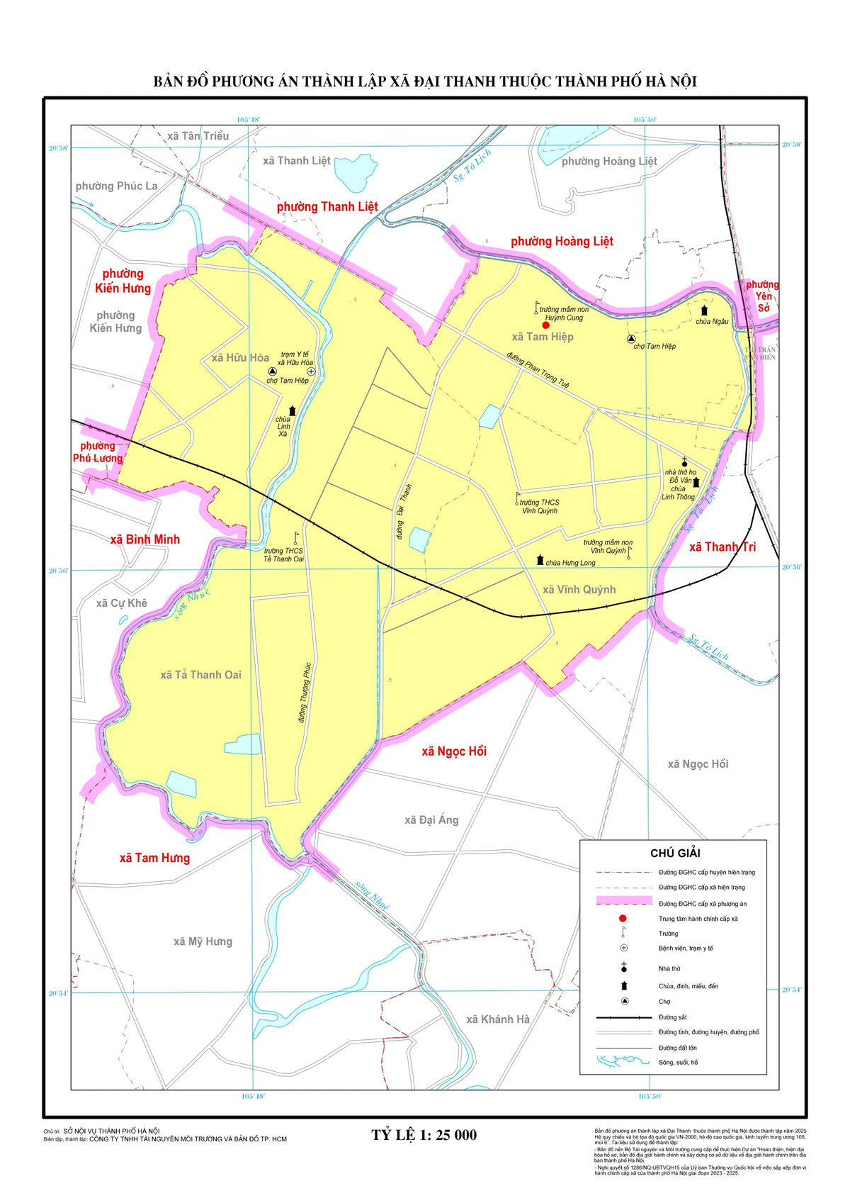 Sáp nhập phường Hà Nội: Tên phường mới & bản đồ chi tiết