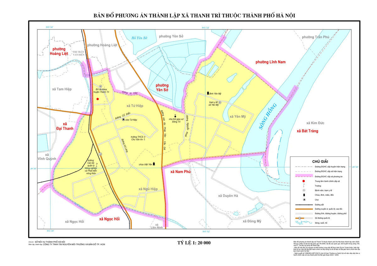 Sáp nhập phường Hà Nội: Tên phường mới & bản đồ chi tiết