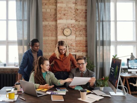 Không gian sáng tạo là yếu tố quan trọng khi thuê văn phòng cho công ty Marketing
