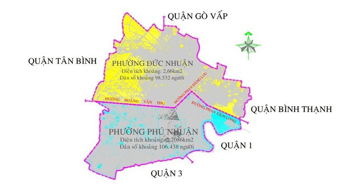 Sáp nhập các phường Quận Phú Nhuận