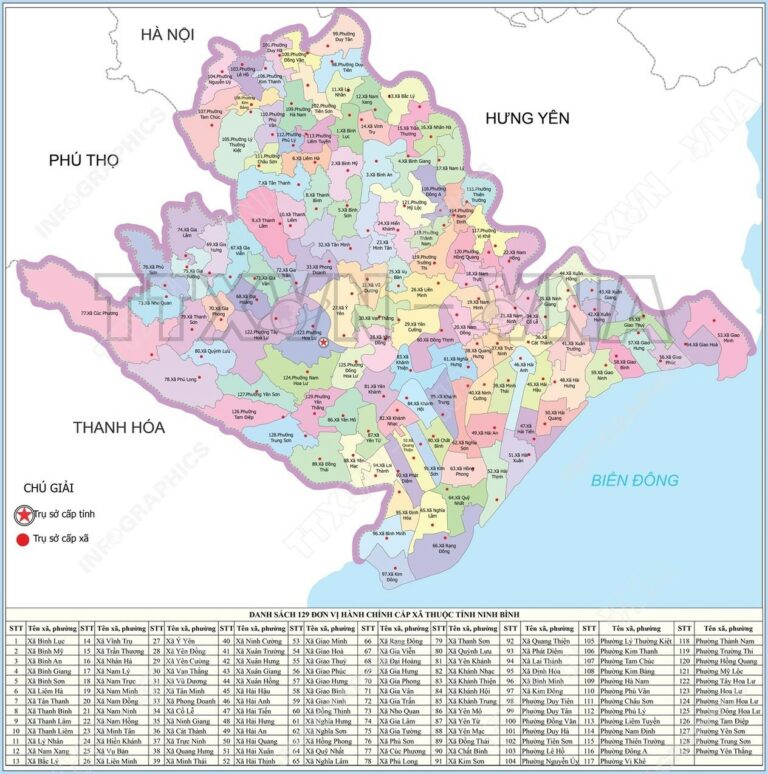 Bản đồ tỉnh Hưng Yên