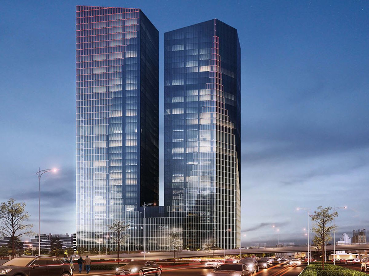 Capital Place với kính Low-E đạt chuẩn BREEAM Excellent