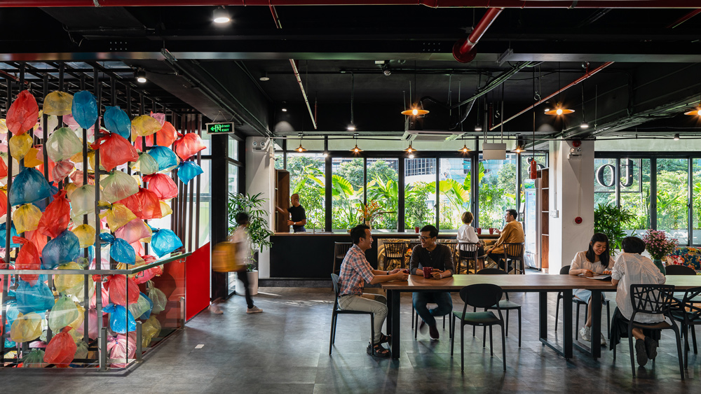 Coworking space là một hình thức chia sẻ không gian làm việc