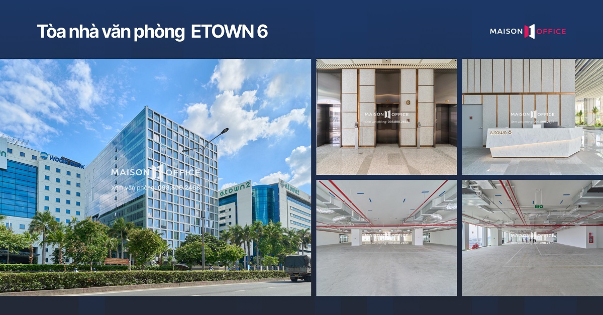 Tòa nhà văn phòng ETOWN 6 Quận Tân Bình