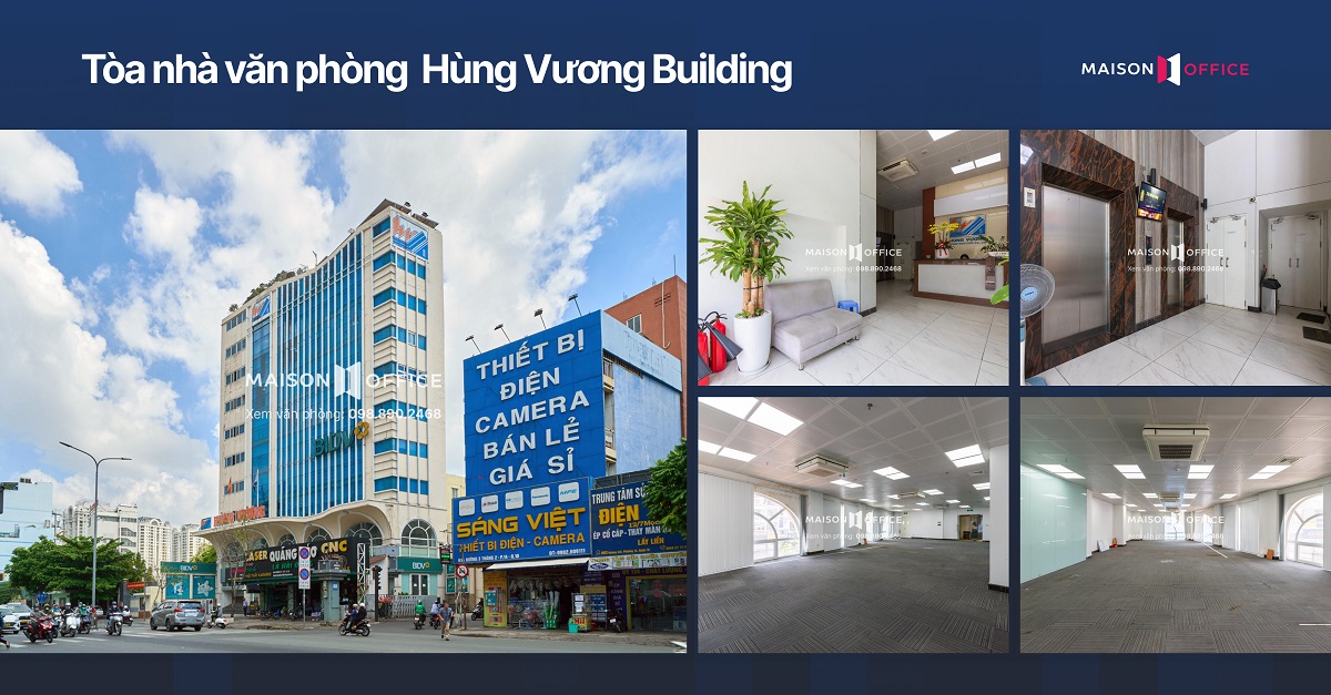 Tòa nhà cho thuê văn phòng Quận 10 Hùng Vương Building