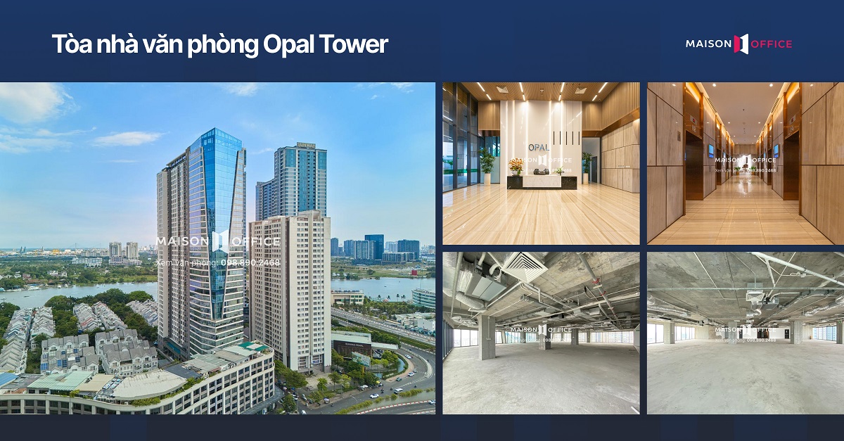 Tòa nhà văn phòng Bình Thạnh Opal tower