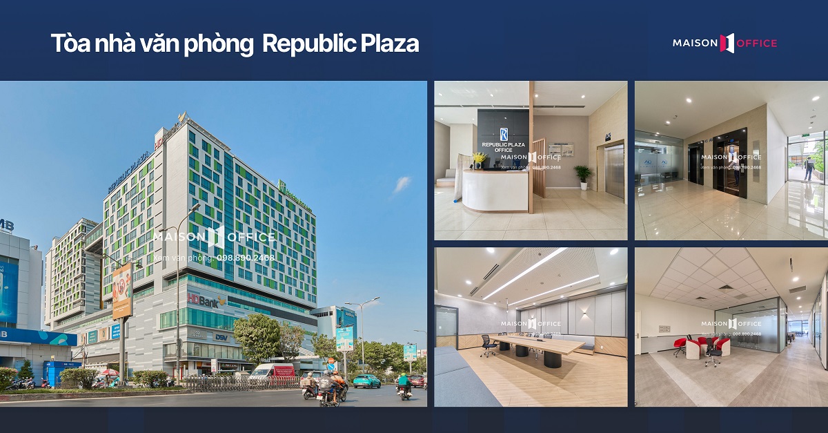 Tòa nhà văn phòng Republic Plaza Quận Tân Bình