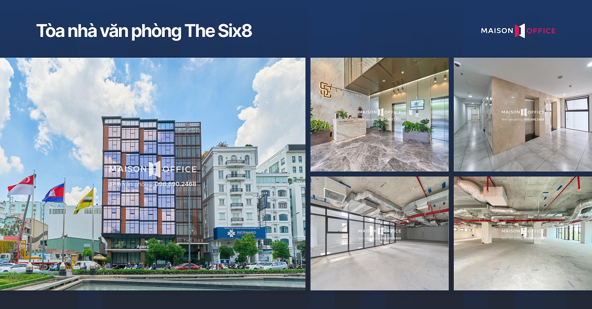 Tòa nhà văn phòng Six8 Building Quận Tân Bình