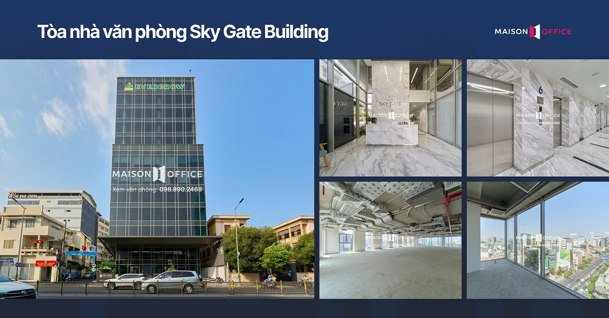 Tòa nhà văn phòng phú Nhuận Sky Gate Building