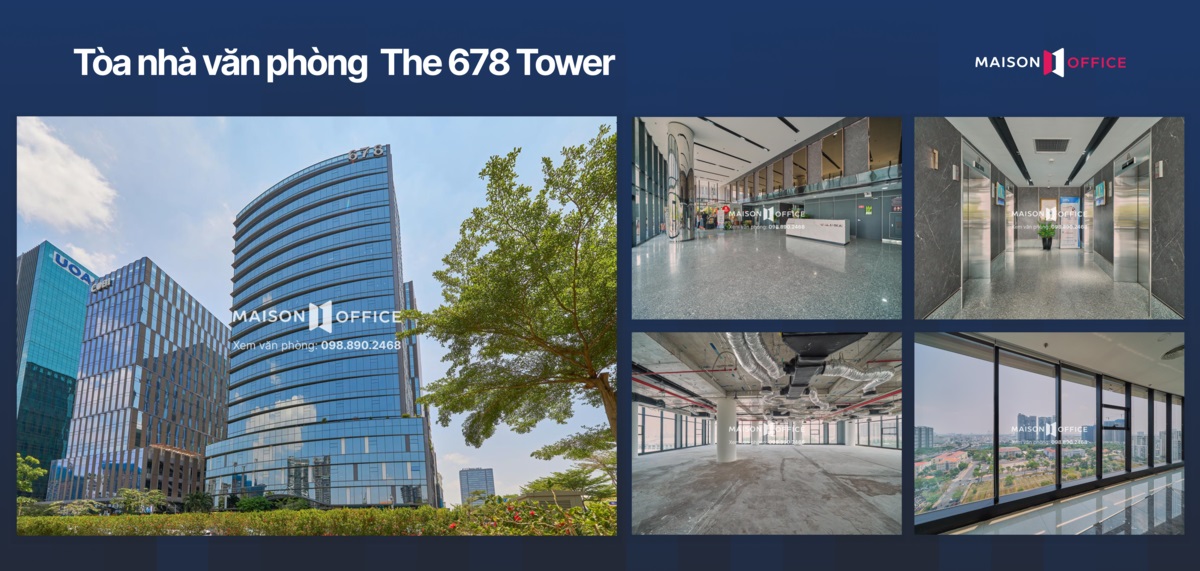 Tòa nhà văn phòng Quận 7 The 678 Tower