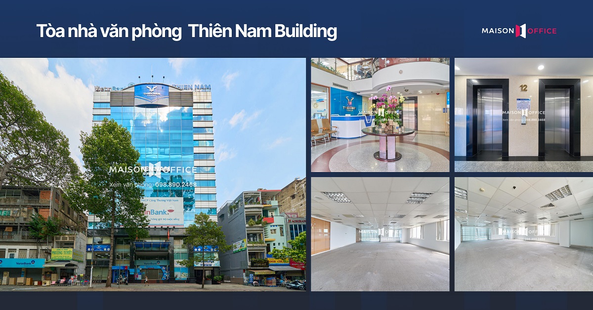 Tòa nhà cho thuê văn phòng Quận 10 Thiên Nam Building