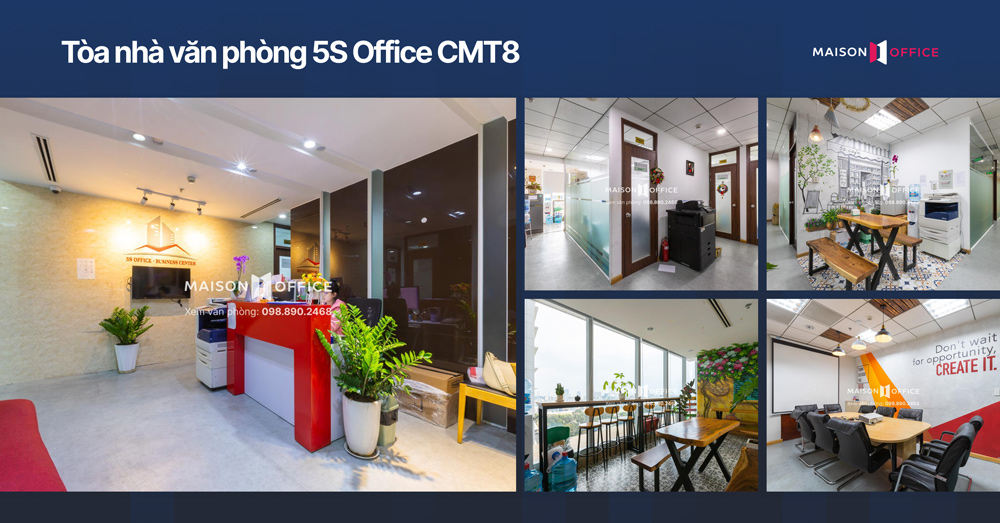 Văn phòng trọn gói 5S Office CMT8