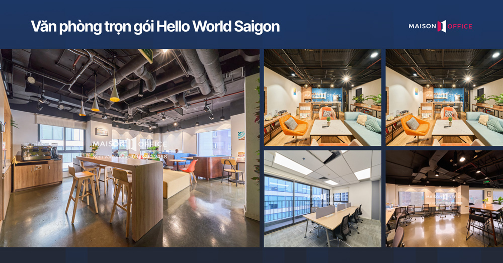 Văn phòng trọn gói Hello World Saigon