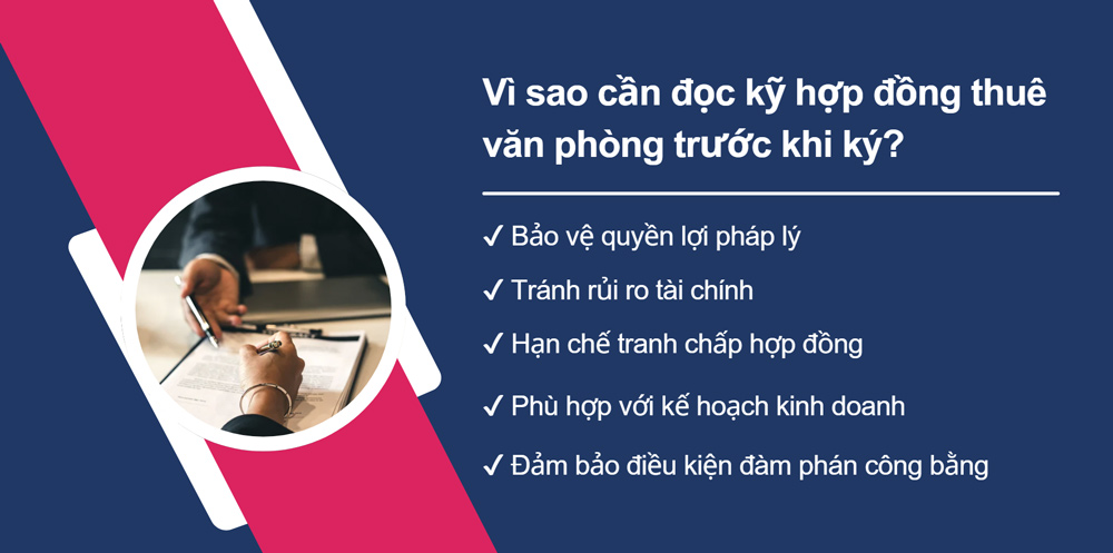 Lý do bạn nên đọc kỹ hợp đồng thuê văn phòng trước khi ký