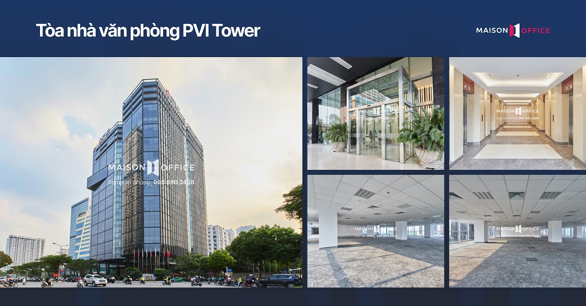Tòa nhà văn phòng Quận Cầu Giấy PVI Tower