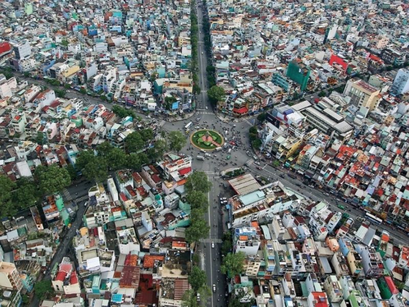 Phường Diên Hồng tập trung nhiều tuyến đường huyết mạch của TP.HCM