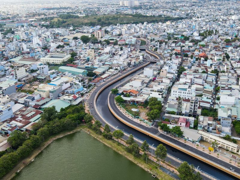 Phường Hòa Hưng hội tụ mạng lưới giao thông với nhiều tuyến đường