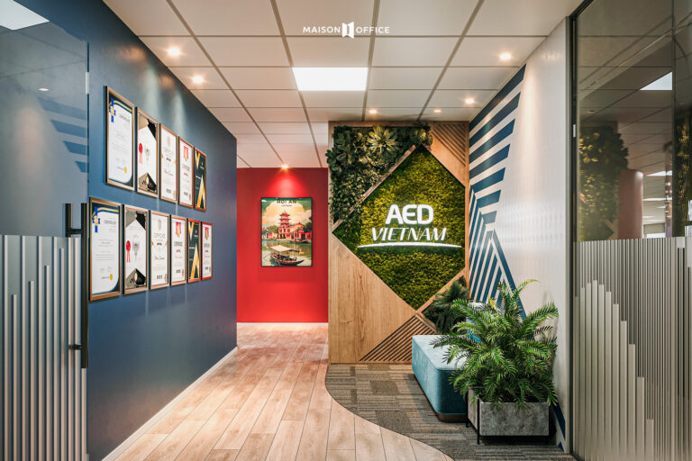 Dự án thiết kế thi công văn phòng AED Global