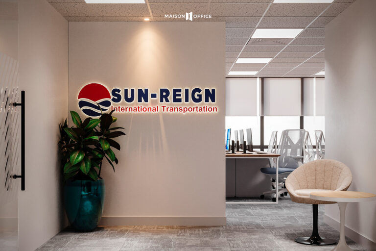 Dự án thiết kế thi công văn phòng Sun-Reign International Transportation