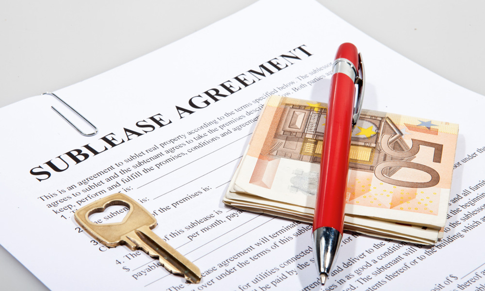 Sublease là chuyển nhượng một phần hoặc toàn bộ văn phòng đang thuê cho bên thứ ba 