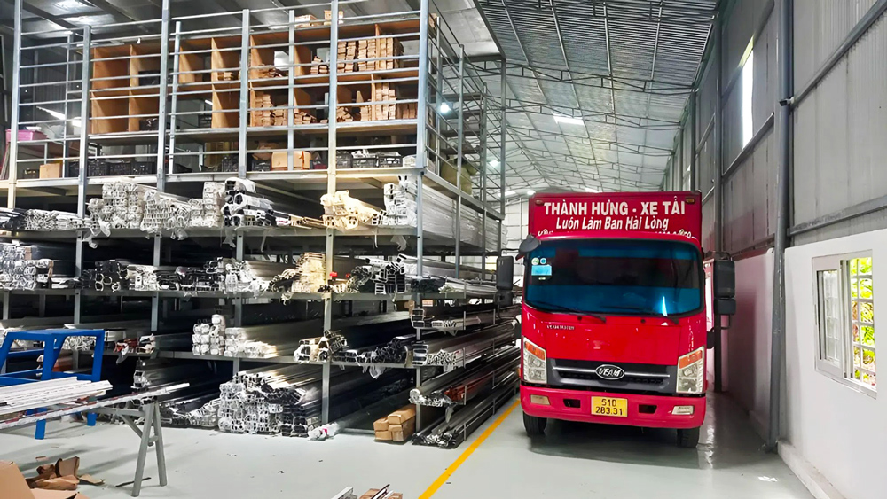 Dịch vụ chuyển kho xưởng Thành Hưng 
