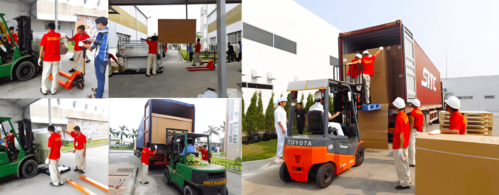 Dịch vụ chuyển kho xưởng Vietmoving 