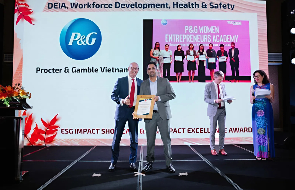 P&G là tập đoàn Mỹ hàng đầu trong lĩnh vực chăm sóc cá nhân và gia đình