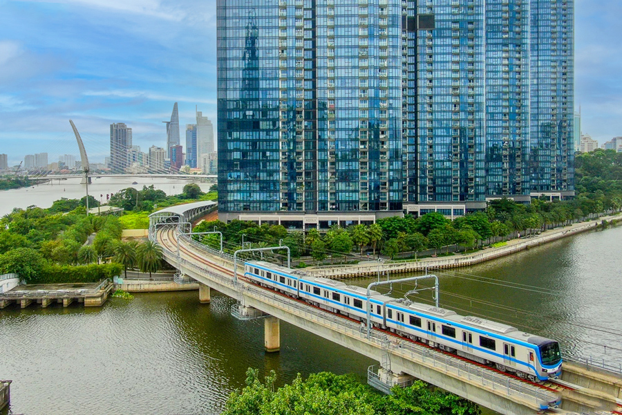 Giá trị văn phòng tại TP.HCM tăng mạnh nhờ tuyến Metro số 1 