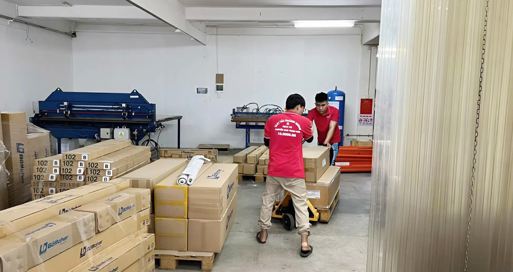Dịch vụ chuyển kho xưởng Trung Hiếu 