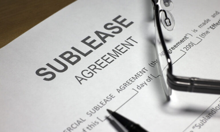 Cho thuê lại văn phòng (Sublease): Quy định và thủ tục chi tiết