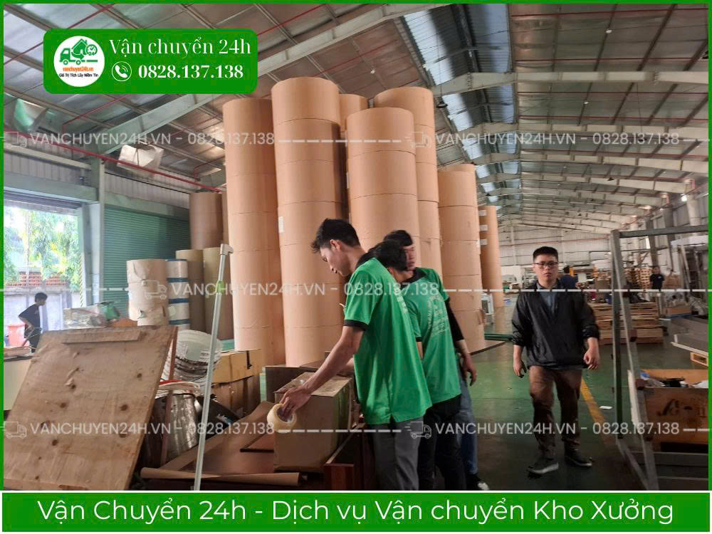 Vận chuyển 24h - vận chuyển kho xưởng