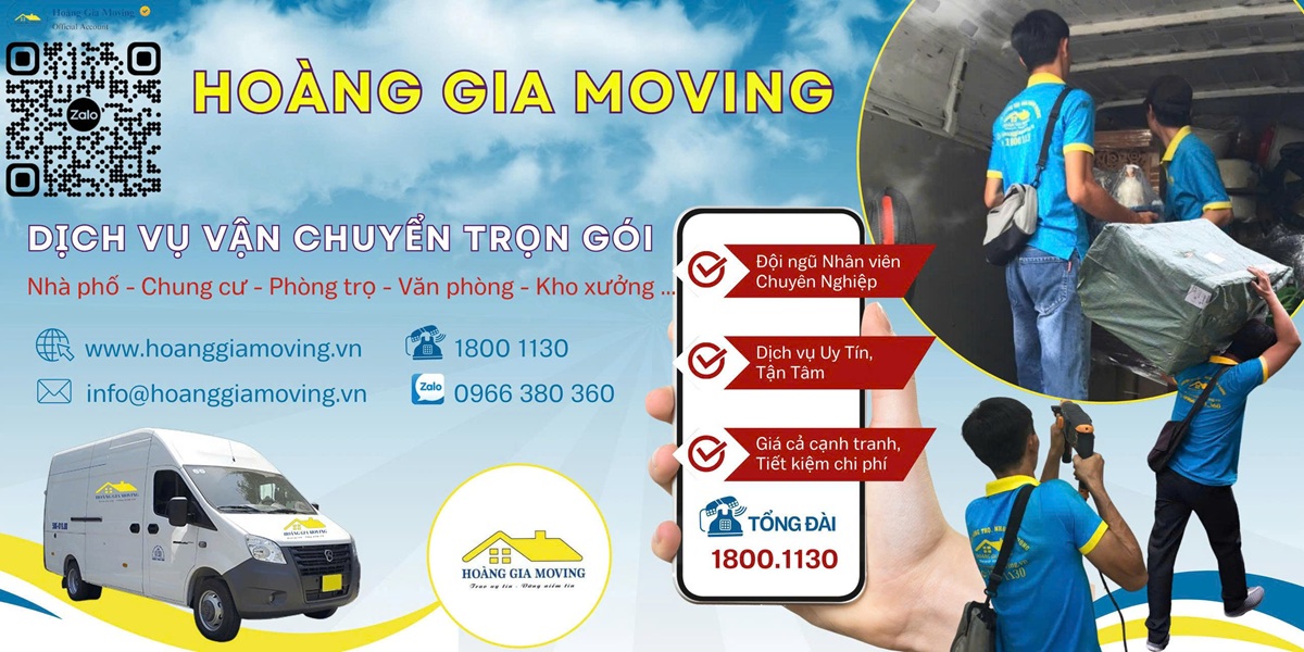 Chuyển nhà trọn gói Hoàng Gia Moving