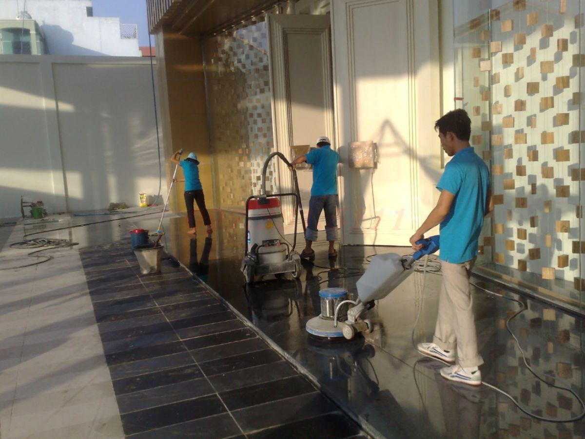 Đội ngũ Toàn Cầu triển khai dịch vụ vệ sinh nhà ở tại Hà Nội 