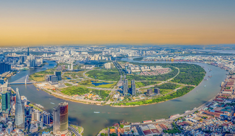 Trung tâm tài chính quốc tế IFC Thủ Thiêm giúp văn phòng quận 1 gia tăng giá trị 