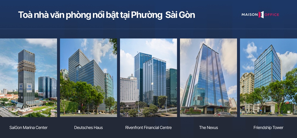 Tòa nhà nổi bật phường Sài Gòn
